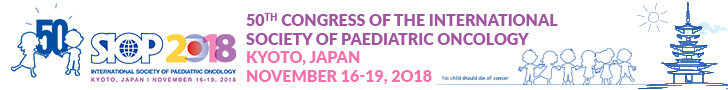 Banner of International Society of Pediatric Oncology