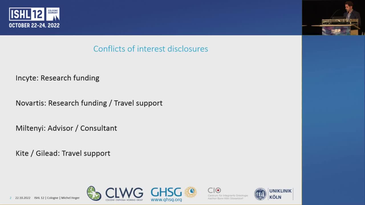 Liquid Biopsy in Lymphoma: The Cologne experience 