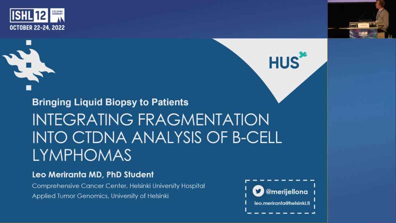 Integrating Fragmentomics and MRD in Lymphoma