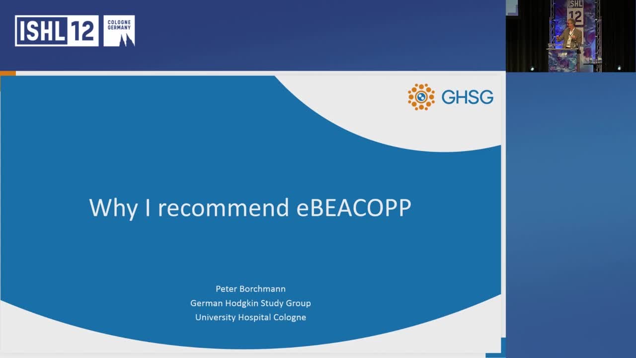 Why I recommend PET-adapted escalated BEACOPP