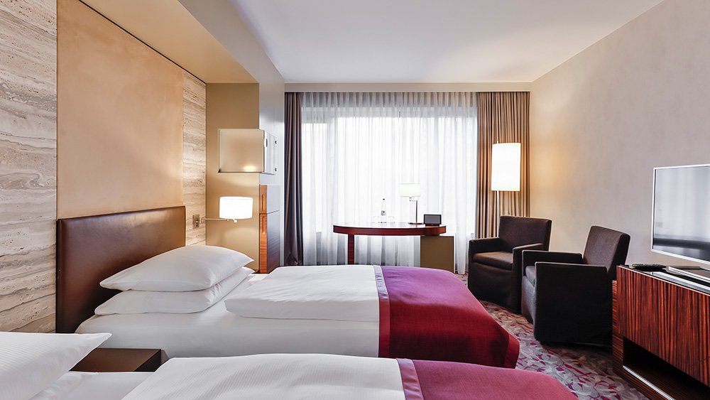 A room of Dorint Hotel am Heumarkt