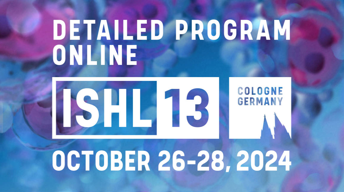 ISHL13 – Detailed Program online