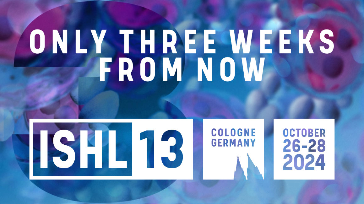 ISHL13 - Only three weeks from now