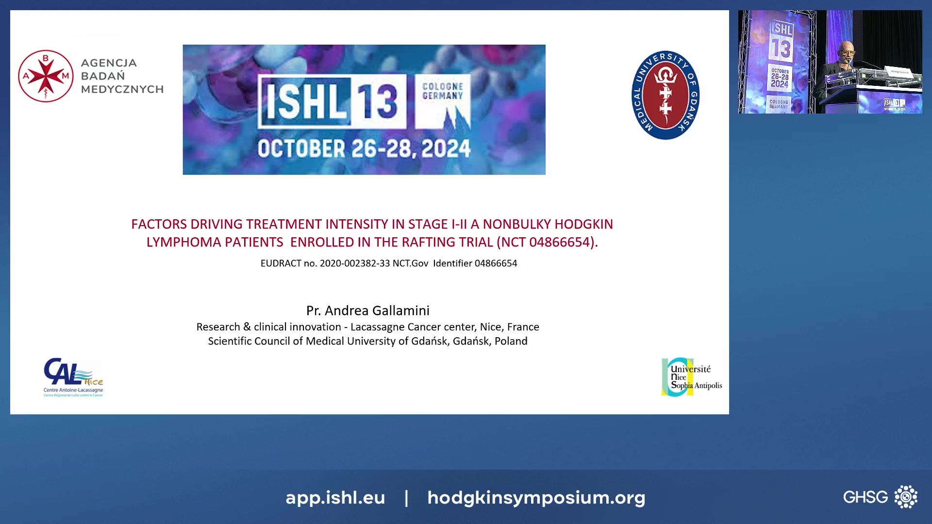 Factors driving treatment intensity in the whole cohort of patients with early-stage favorable (I-IIA), nonbulky Hodgkin Lymphoma enrolled in the RAFTING trial (NCT 04866654).