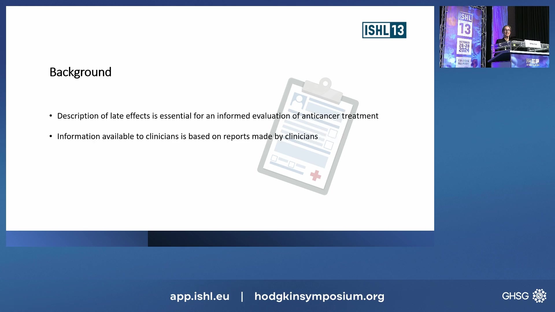 Concordance between late effects reported by physicians and patients in a cohort of long-term Hodgkin lymphoma survivors: an analysis of data from nine consecutive EORTC-LYSA trials