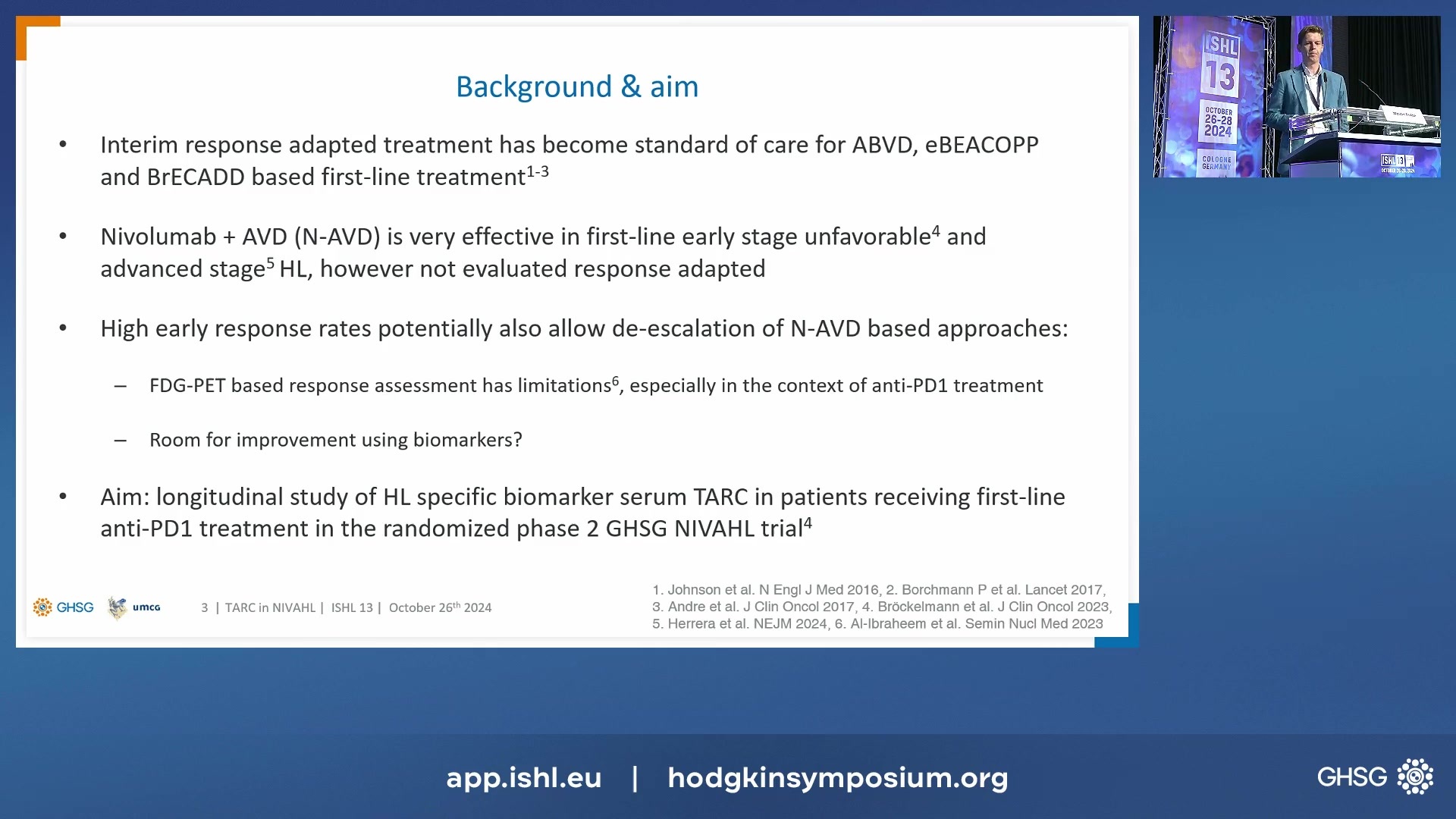 Serum TARC Dynamics Correlate with Clinical Response and Metabolic Tumor Volume During Anti-PD1-Based First-Line HL Treatment in The GHSG Phase II NIVAHL Trial