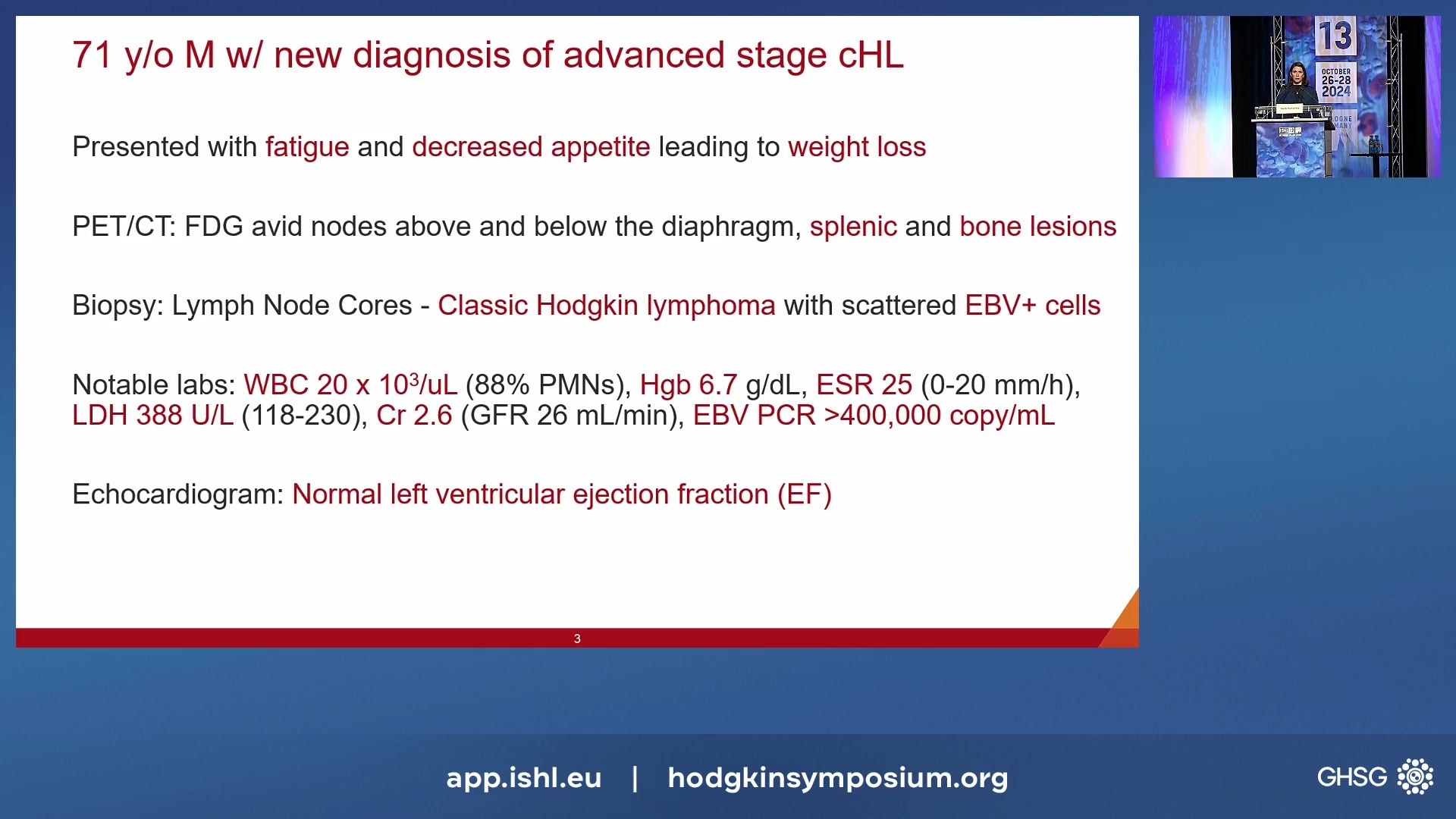 Implementing Frailty Assessment for Treatment Guidance in HL