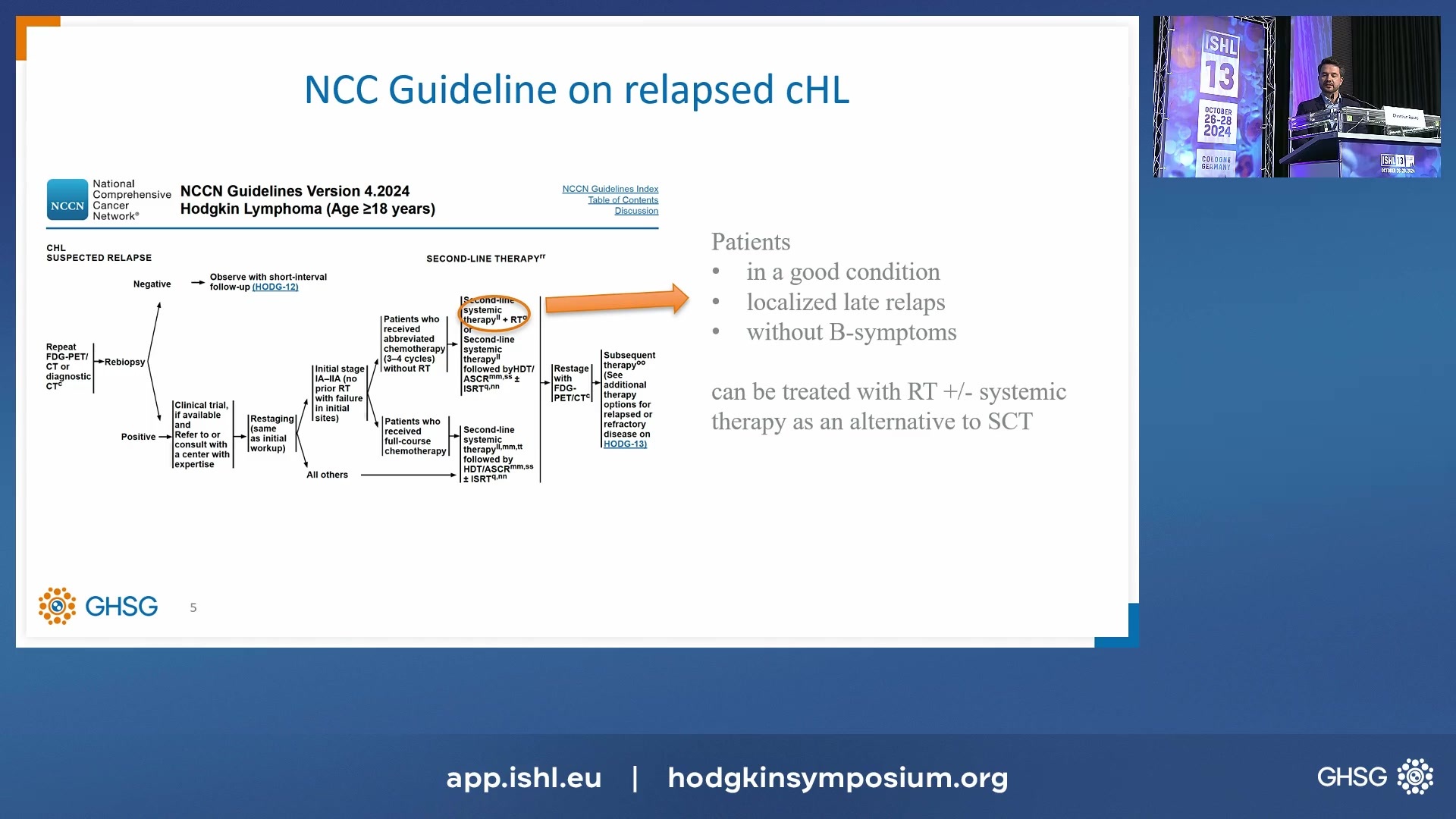 Implementing raditoherapeutic concepts in rrHL care