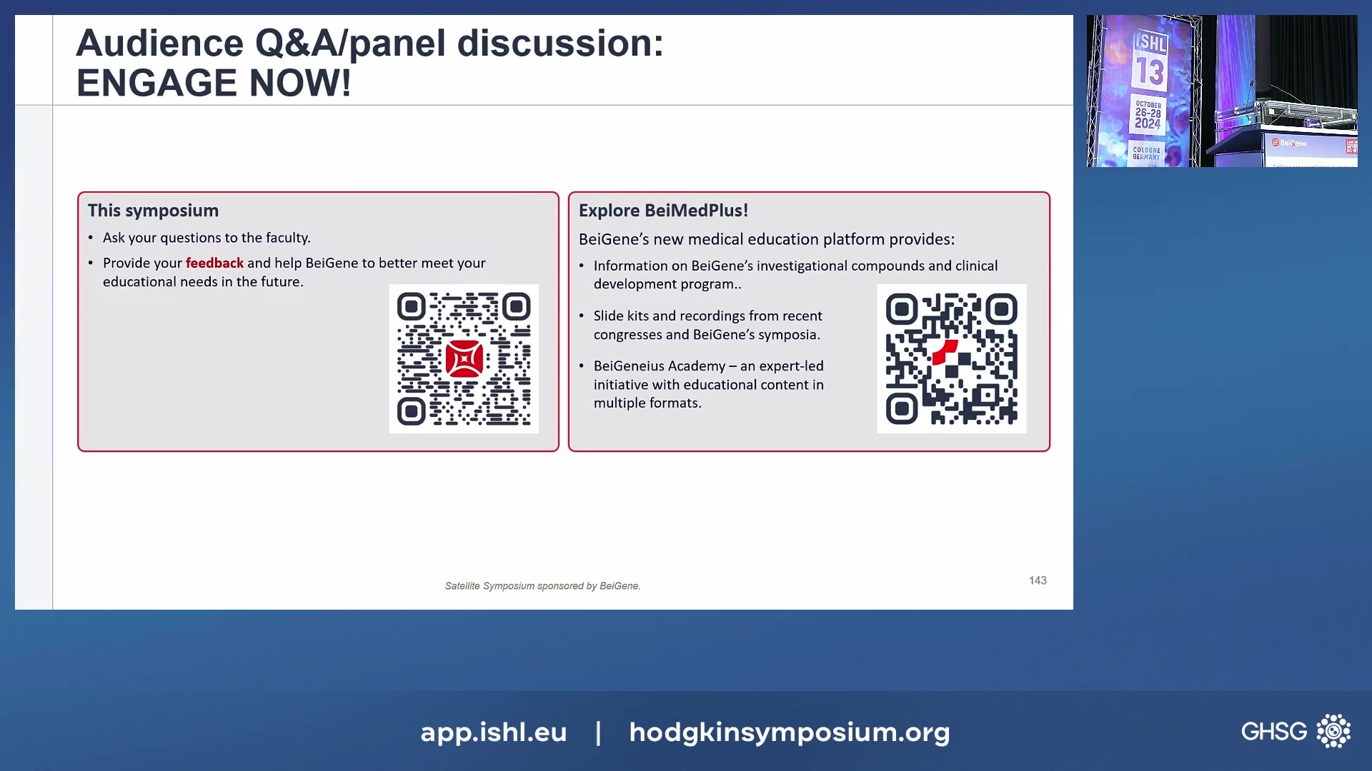 Panel discussion, audience Q&A