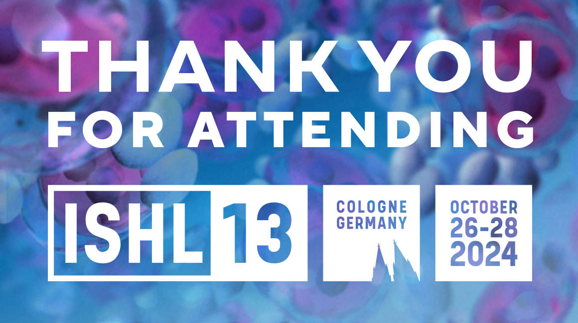 ISHL13 - Thank you for attending