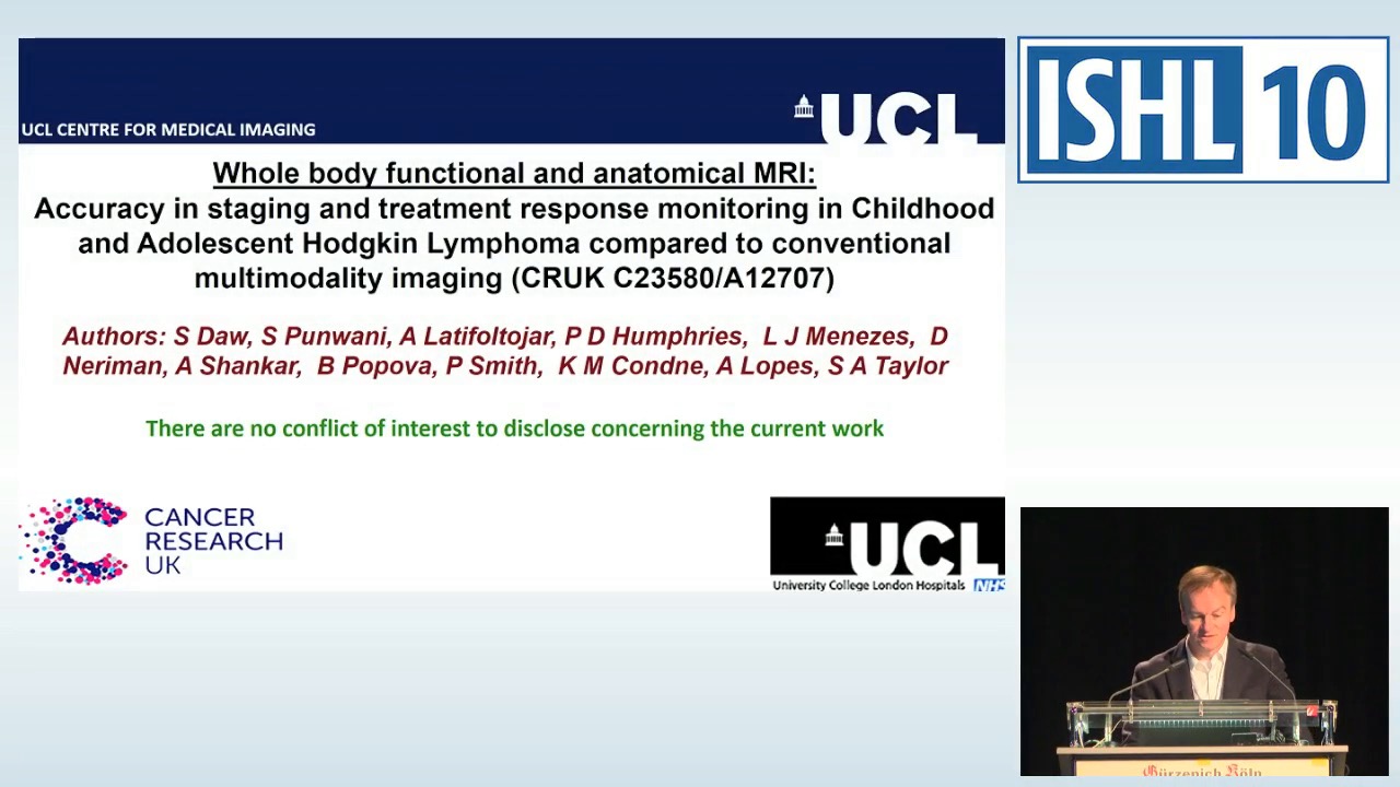 Whole body functional and anatomical MRI: accuracy in staging and treatment response monitoring in childhood and adolescent Hodgkin’s Lymphoma compared to conventional multimodality imaging (CRUK C23580/ A12707)