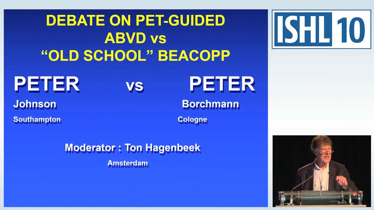 Debate: PET-guided ABVD versus old school BEACOPP