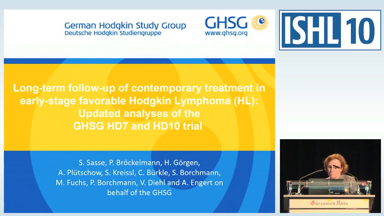 Long-term follow-up of contemporary treatment in early-stage favorable Hodgkin Lymphoma (HL): updated analyses of the German Hodgkin Study Group HD7 and HD10 trial